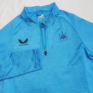 Castore x Newcastle United Quarter Zip Training Pullover Mens Medium